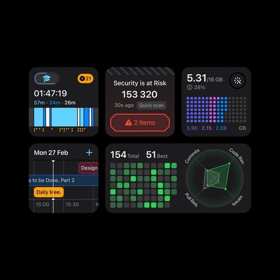Design reference from Widgets