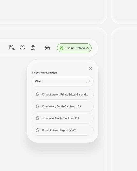 Location picker card.   Shots from ongoing project, will be sharing more stay tuned.  #layer99 #ui #saas #webapp #design #designinspiration #ux #uxdesign #uiux