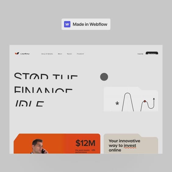 New Webflow website is out ⭐️Vestox is a resource for competent financial management. It helps your assets work and multiply. The task was to create a website that will not just hint "stop the finance IDLE" but speak loudly about it. #madeinwebflow #UIUX #webdesign #webflow #webdevelopment #startup #management #business #webinteraction #webflowanimation #animatedwebsite #webflowdeveloper